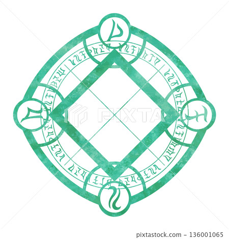 Magic circle (green) 136001065