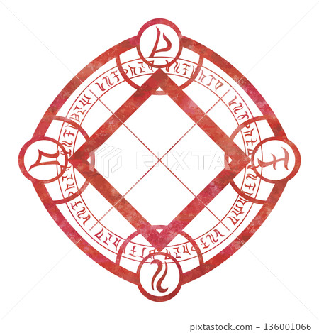 Magic circle (red) Magic circle (red) 136001066
