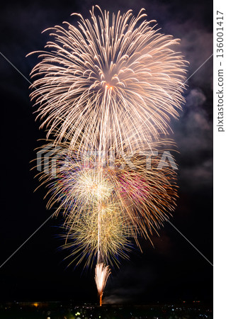 Gion Kashiwazaki Festival Sea Fireworks Display Starmine 136001417