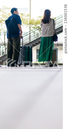 A traveling duo ■Photography cooperation: Kansai International Airport (KIX) A traveling duo ■Photography cooperation: Kansai International Airport (KIX) 136001536