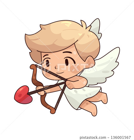 illustration of cupid illustration of cupid 136001567