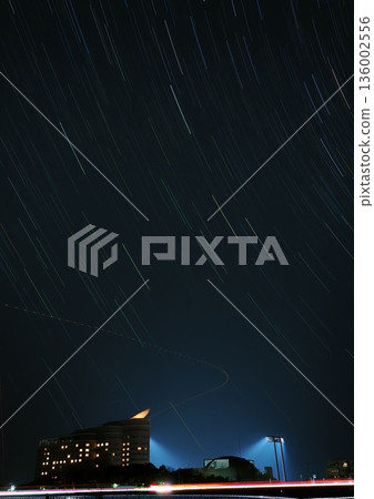 Winter starry sky in Gifu 136002556