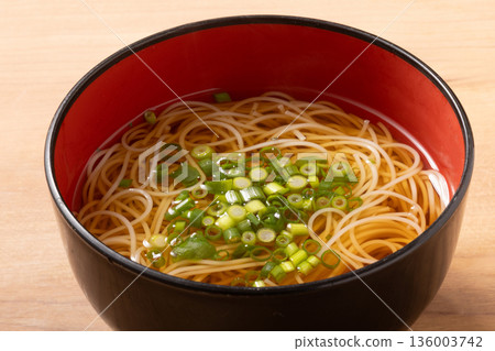 Nyumen (warm somen noodles) Nyumen (warm somen noodles) 136003742