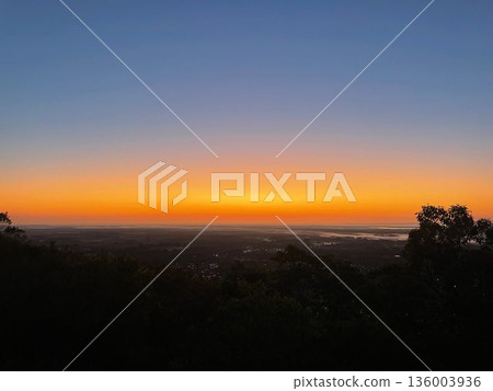 mountain, sunrise, australia 136003936