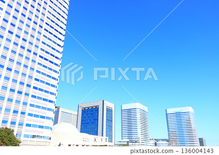 千葉縣千葉市幕張新城風景 136004143