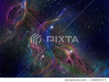 Fantastic glowing nebula 136004271