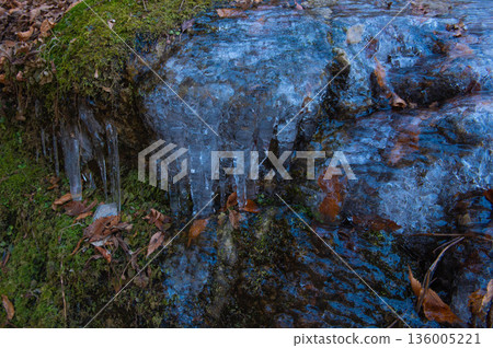 索博山健行道附近的冰柱 136005221