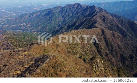 無人機航拍的障子門正面照片 136005253