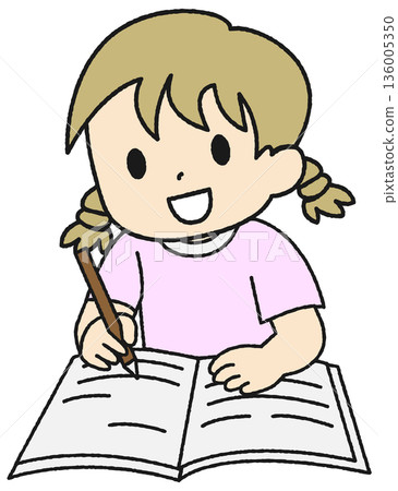 Girl studying 136005350