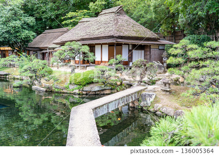 元祿文化中的庭園:後樂園、煉地軒(岡山藩主池田氏所建造的藩主庭園),日本三大名園之一 元祿文化中的庭園:後樂園、煉地軒(岡山藩主池田氏所建造的藩主庭園),日本三大名園之一 136005364