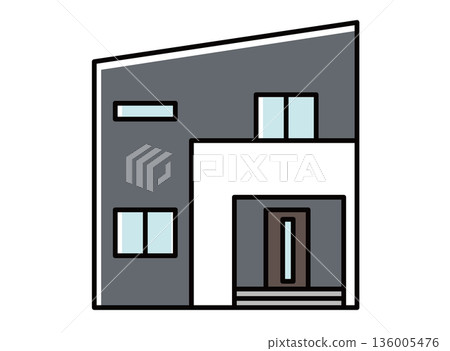 Two-story detached house③_Color Two-story detached house③_Color 136005476