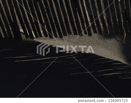 Shadow of the erosion control shelf Shadow of the erosion control shelf 136005725