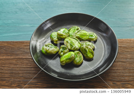 蒸蠶豆 蒸蠶豆 136005949