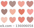 Valentine's Day Heart Set 136006058