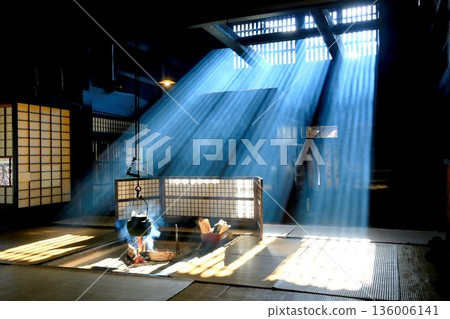 The light from the hearth at Wakihonjin Okuya 136006141