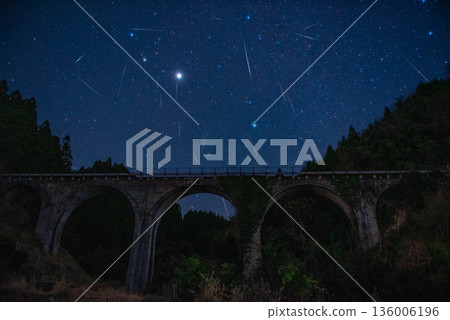 栗木野橋（金剛野橋）與雙子座流星雨 136006196