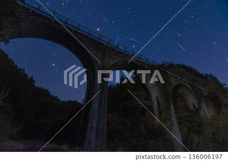栗木野橋（金剛野橋）與雙子座流星雨 136006197