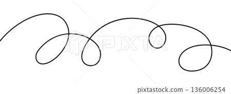 Simple curly element. 136006254