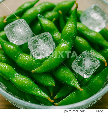 新鮮毛豆冰鎮 136006540