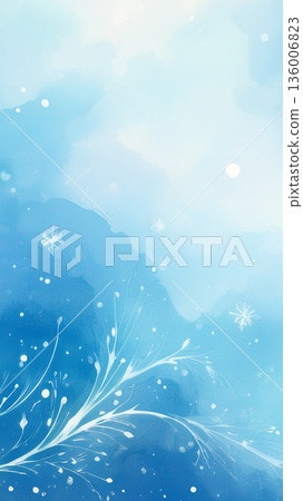 Transparent blue background (snow image) *Background material/wallpaper for Instagram reels (aspect ratio 9:16) Transparent blue background (snow image) *Background material/wallpaper for Instagram reels (aspect ratio 9:16) 136006823