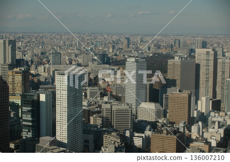 從東京鐵塔3號看到的景色 從東京鐵塔3號看到的景色 136007210