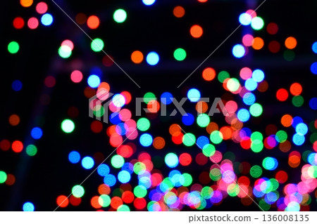 Sparkling balls Bokeh Sparkling balls Bokeh 136008135