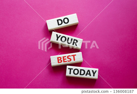 Do Your Best Today symbol. Concept words Do Your Best Today on wooden blocks. Beautiful bright red background. Business and Do Your Best Today concept. Copy space. Do Your Best Today symbol. Concept words Do Your Best Today on wooden blocks. Beautiful bright red background. Business and Do Your Best Today concept. Copy space. 136008187