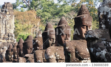 Cambodia Angkor Thom South Gate 136008389