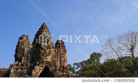 Cambodia Angkor Thom South Gate 136008508