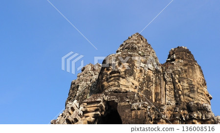 柬埔寨吳哥城南門 136008516