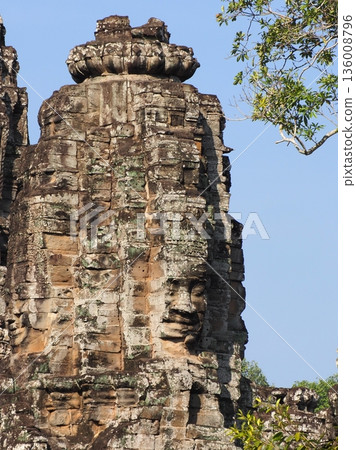 Cambodia Angkor Thom Bayon Temple 136008796