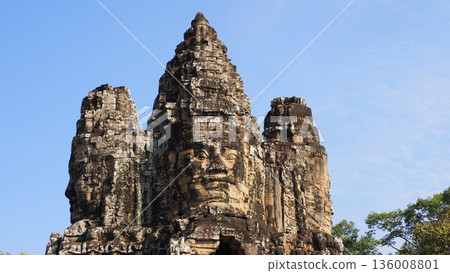Cambodia Angkor Thom South Gate Cambodia Angkor Thom South Gate 136008801