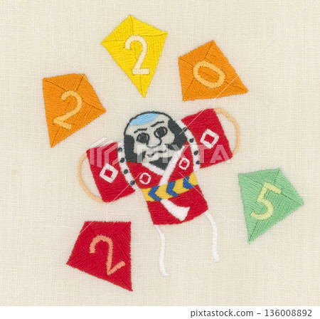 Yakko's kite embroidery 136008892