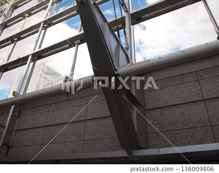 東京國際論壇玻璃空間與結構框架內部 東京國際論壇玻璃空間與結構框架內部 136009806