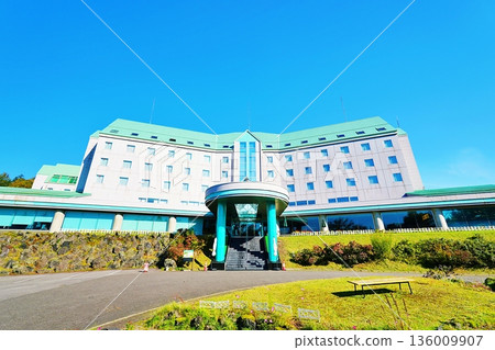 View of Hotel Park Hills in Biei Shirogane Onsen 136009907