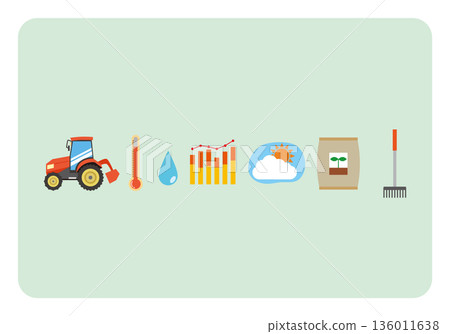 農業圖像插圖 136011638