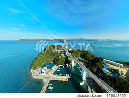 Naruto Bridge Aerial shooting 136012365