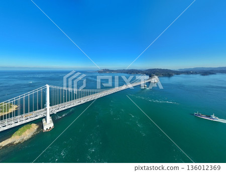 Naruto Bridge Aerial shooting Naruto Bridge Aerial shooting 136012369