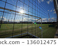 晴空下的人造草皮球場 136012475