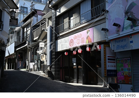 伊香保溫泉，溫泉街的風景 136014490