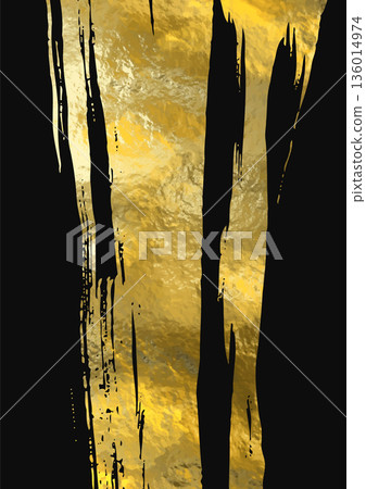 Vector Black and Gold Design illustration Vector Black and Gold Design illustration 136014974