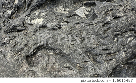 Rock surface material that can also be used as a background 136015497