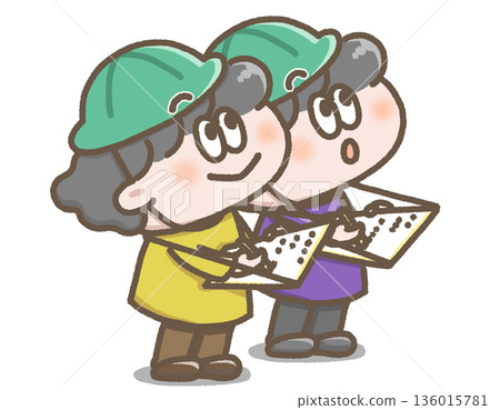 兒童研究插圖 136015781