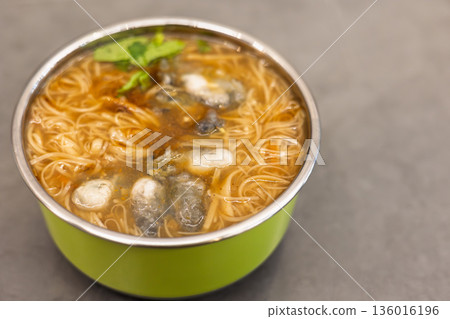 Traditional Taiwanese Oyster Vermicelli 136016196