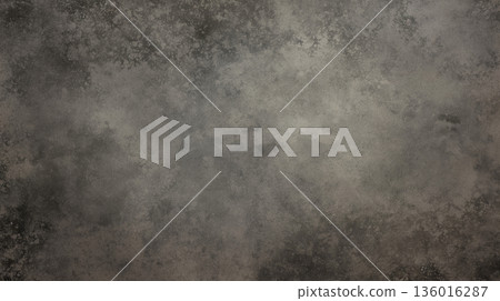 時尚厚重的純黑色石材紋理背景。奢華的深色時尚混凝土/岩石表面紋理素材。 136016287