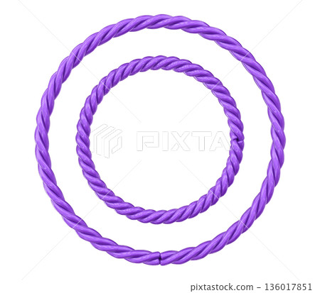rope purple of a rope 136017851