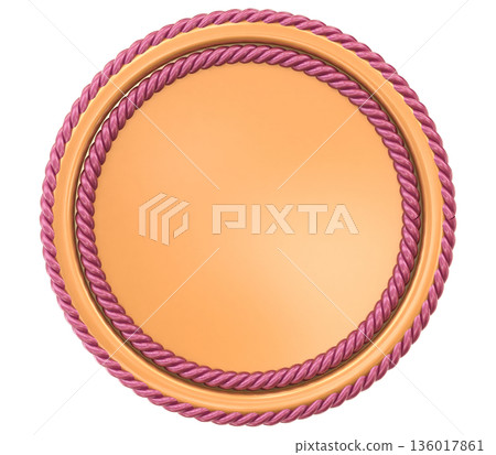 a rope isolated on white background a rope isolated on white background 136017861