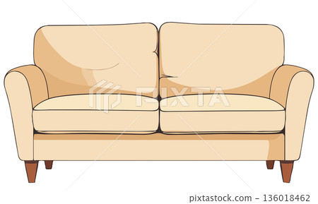 Two-seat sofa Two-seat sofa 136018462
