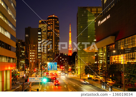 2026年東京夜景：虎之門與東京鐵塔 136019034