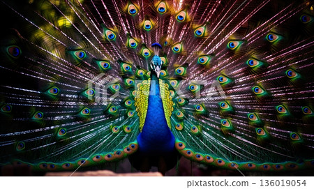 portrait of the peacock 136019054